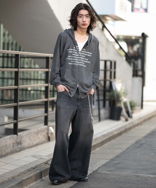 WEGO(ウィゴー)の「WEGO/メッシュZIPパーカー(パーカー・メンズ・ブラック系その他/グレー・LARGE/MEDIUM)」の16枚目の写真
