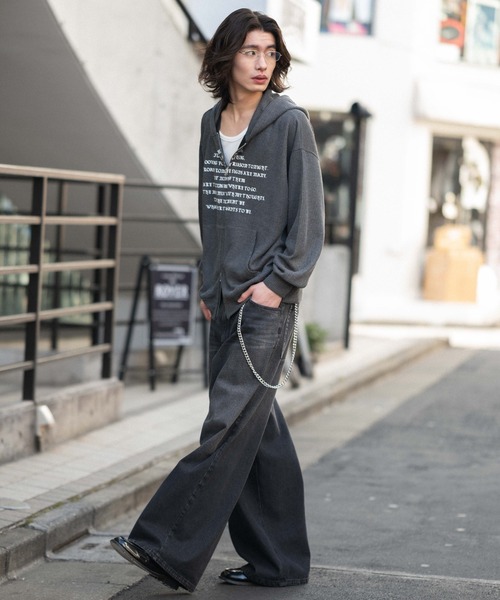WEGO(ウィゴー)の「WEGO/メッシュZIPパーカー(パーカー・メンズ・ブラック系その他/グレー・LARGE/MEDIUM)」の17枚目の写真