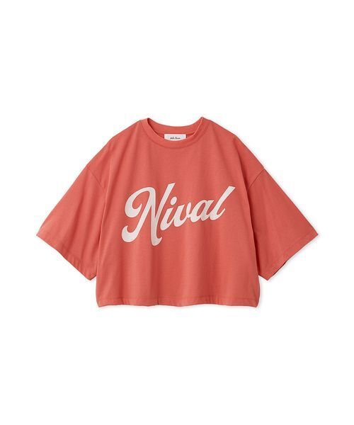 ショート丈ワイドグラフィックTシャツ（Tシャツ/カットソー）｜Mila