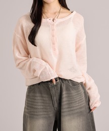 apres jour mignon | ヘンリーシアーニット(ニット/セーター)