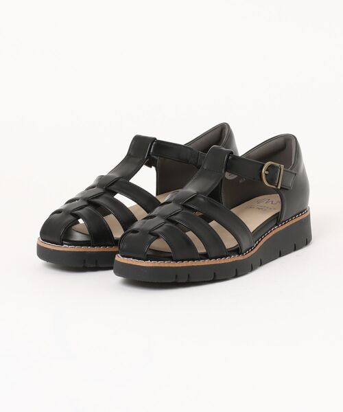 LUGG NAGG(ラグナグ)の「【maschietta】【スポっと】グルカサンダル【3E】【リラックス】(サンダル・レディース・シルバー/ブラック/ホワイト・L/S/LL/M)」の1枚目の写真
