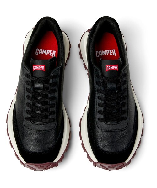 CAMPER（カンペール）の「[カンペール] DRIFT TRAIL / レザースニーカー（スニーカー・メンズ・ブラック・28.0cm/27.5cm/26.0cm/25.5cm/27.0cm/25.0cm）」の3枚目の写真