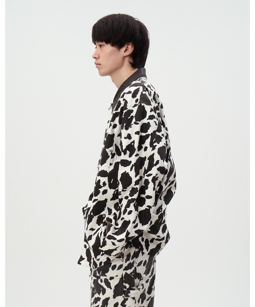 DISCOVERED（ディスカバード）の「COW PRINT COVERALL（カバーオール・メンズ・ブラウン/ブラック・SMALL/LARGE）」の16枚目の写真
