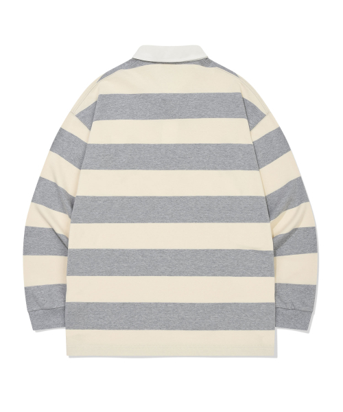 Wacky WiLLy(ワッキーウィリー)の「ラグビー ロングスリーブ グレー(Tシャツ/カットソー・レディース・その他・SMALL/MEDIUM/LARGE/X-LARGE)」の3枚目の写真