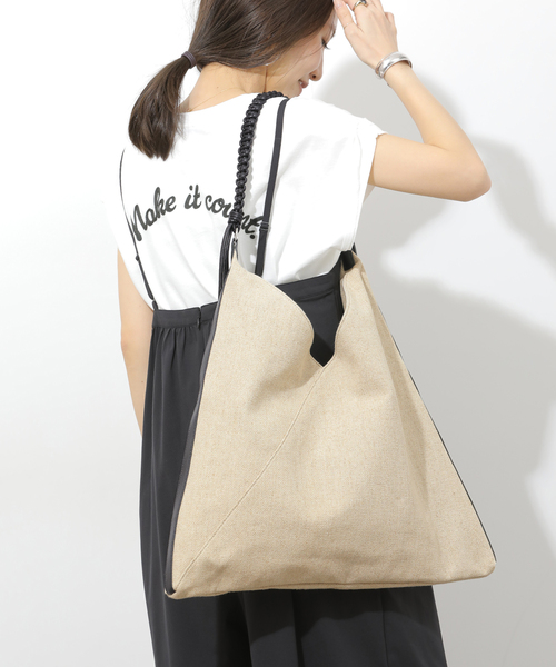 【LE VERNIS/ル・ベルニ】 One handle cloth bag