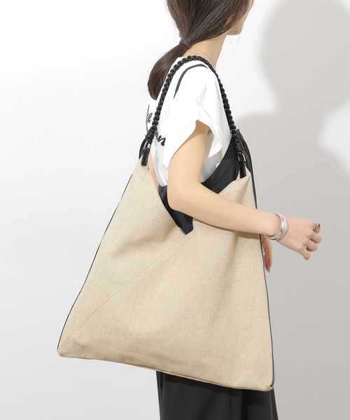 【LE VERNIS/ル・ベルニ】 One handle cloth bag