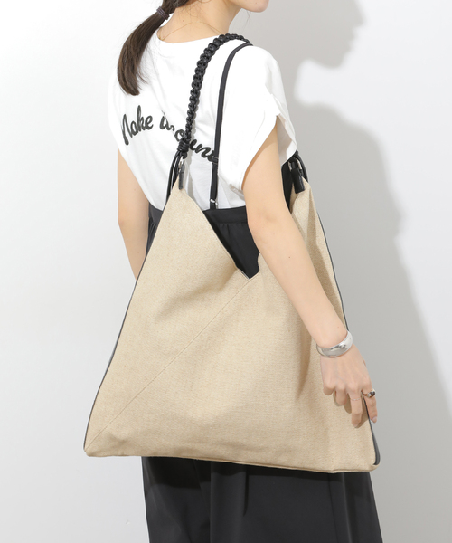 【LE VERNIS/ル・ベルニ】 One handle cloth bag