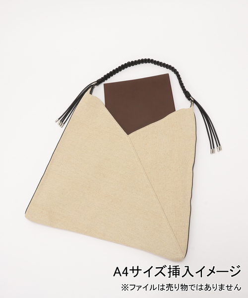 【LE VERNIS/ル・ベルニ】 One handle cloth bag