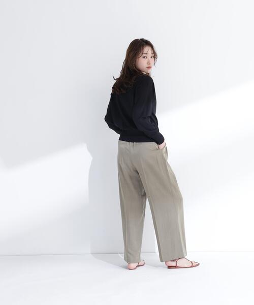 NATURAL BEAUTY BASIC（ナチュラルビューティーベーシック）の「【ちょうど、いい服】毎日頼れる！右腕カーデ（カーディガン/ボレロ・レディース・レッド/オフホワイト/ブルー/ブラック・FREE）」の9枚目の写真
