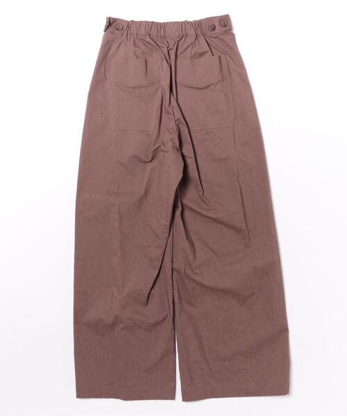 STRAWBERRY-FIELDS(ストロベリーフィールズ)の「バックラッシュリネンプラス(その他パンツ・レディース・ネイビー/ホワイト/ブラック・2)」の4枚目の写真