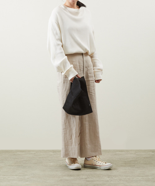And A（アンドエー）の「ITTI イッチ / ANNIE REGISTER BAG - S CERATO BRIGHT ナイロントートバッグ マルシェバッグ / ITTI-BAG-182-CB（トートバッグ・メンズ・オレンジ/オリーブ/ブラウン/ブラック・FREE）」の5枚目の写真