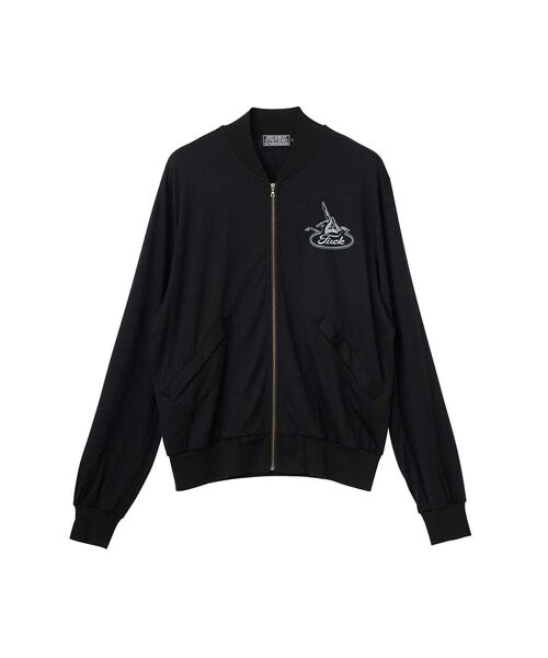 HYSTERIC GLAMOUR（ヒステリックグラマー）の「DEVIL WOMAN ジャンパー（その他アウター・メンズ・チャコールグレー/ブラック・LARGE/MEDIUM/SMALL/X-LARGE）」の2枚目の写真