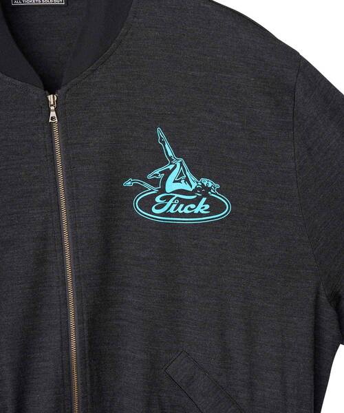 HYSTERIC GLAMOUR（ヒステリックグラマー）の「DEVIL WOMAN ジャンパー（その他アウター・メンズ・チャコールグレー/ブラック・LARGE/MEDIUM/SMALL/X-LARGE）」の6枚目の写真