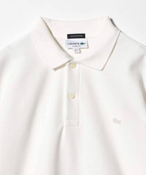 LACOSTE(ラコステ)の「<LACOSTE for BEAUTY&YOUTH>ワントーン ポロシャツ(ポロシャツ・メンズ・ホワイト/ブラック/ダークグレー/ライトグレー・XL/S/L/M)」の12枚目の写真