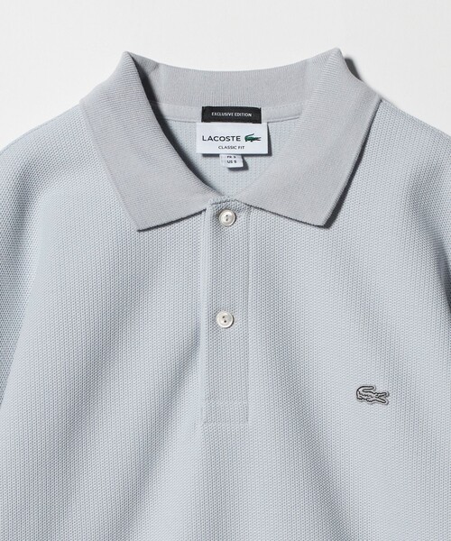 LACOSTE(ラコステ)の「<LACOSTE for BEAUTY&YOUTH>ワントーン ポロシャツ(ポロシャツ・メンズ・ホワイト/ブラック/ダークグレー/ライトグレー・XL/S/L/M)」の8枚目の写真