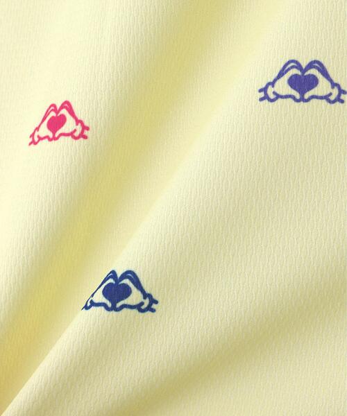 PEARLY GATES（パーリーゲイツ）の「【PEARLY GATES】手ハートＰＧ柄　ネオプロストレッチ変形ポップコーンカノコ（スカート・レディース・イエロー系その他/ホワイト系その他・MEDIUM/LARGE/SMALL）」の20枚目の写真