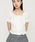 SLY�i�X���C�j�́u2WAY PUFF SLEEVE TOPS 2�E�F�C�p�t�X���[�u�g�b�v�X �t�� �ĕ��i�V���c/�u���E�X�j�v�b�I�t�z���C�g