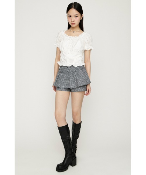 セール】2WAY PUFF SLEEVE TOPS 2ウェイパフスリーブトップス 春服
