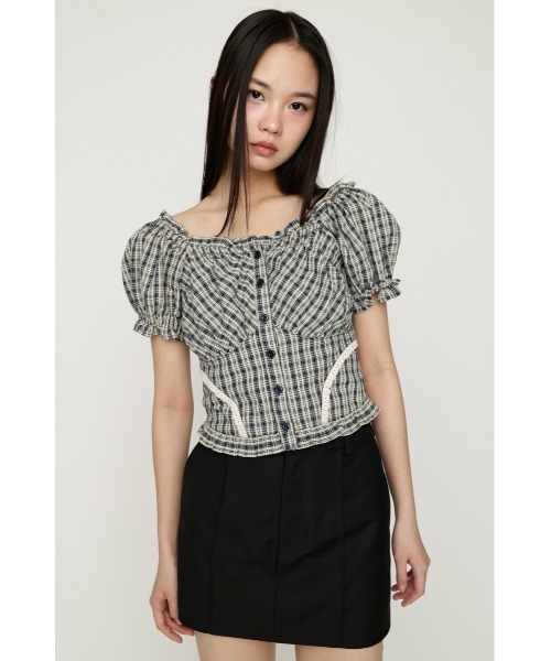 2WAY PUFF SLEEVE TOPS 2ウェイパフスリーブトップス 春服 夏服