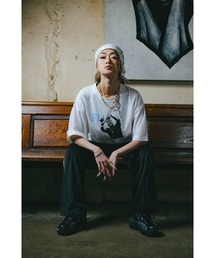 FILA(�t�B��)��S/S PHOTO TEE02(T�V���c/�J�b�g�\�[)