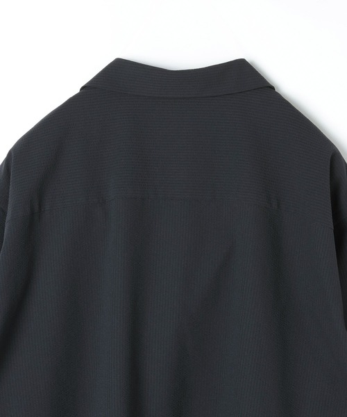 GLOBAL WORK(グローバルワーク)の「クリーンサッカー開襟シャツ/長袖/一部店舗限定/670027(シャツ/ブラウス・メンズ・ネイビー/モカ/チャコールグレー・XL/S/M/L)」の9枚目の写真