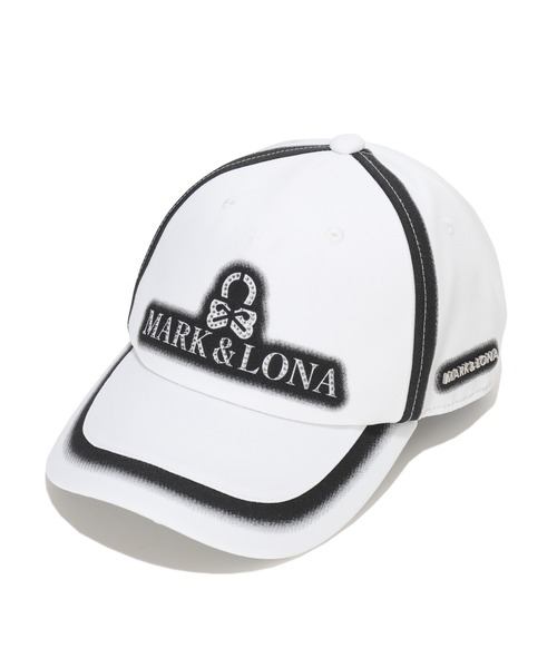 MARK & LONA(マークアンドロナ)の「Blur Sign Spectrum Cap | MEN and WOMEN(キャップ・メンズ・ブラック/ホワイト・FREE)」の3枚目の写真
