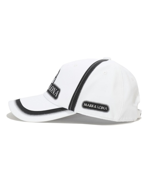 MARK & LONA(マークアンドロナ)の「Blur Sign Spectrum Cap | MEN and WOMEN(キャップ・メンズ・ブラック/ホワイト・FREE)」の6枚目の写真