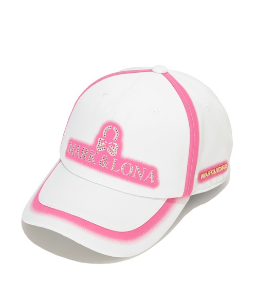 MARK & LONA(マークアンドロナ)の「Blur Sign Spectrum Cap | MEN and WOMEN(キャップ・メンズ・ブラック/ホワイト・FREE)」の4枚目の写真