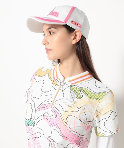 MARK & LONA(マークアンドロナ)の「Blur Sign Spectrum Cap | MEN and WOMEN(キャップ・メンズ・ブラック/ホワイト・FREE)」の5枚目の写真