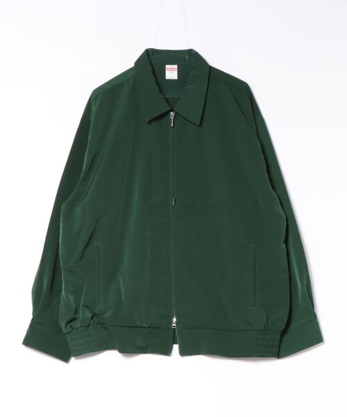 TONE SELECT WEAR（トーンセレクトウェア）の「United Athle(ユナイテッドアスレ) ポプリン ルーズフィット スーベニア ジャケット(一重)　(7171-01)(717101)【ﾎﾟﾌﾟﾘﾝﾙｰｽﾞﾌｨｯﾄｽｰﾍﾞﾆｱJK】（その他アウター・メンズ・グレー/グリーン・X-LARGE/LARGE）」の2枚目の写真
