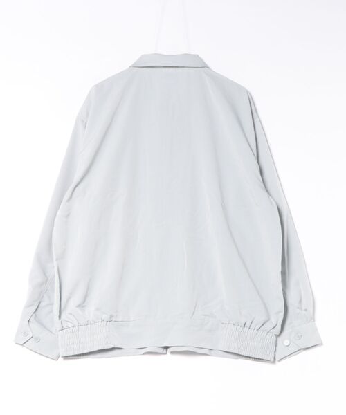 TONE SELECT WEAR（トーンセレクトウェア）の「United Athle(ユナイテッドアスレ) ポプリン ルーズフィット スーベニア ジャケット(一重)　(7171-01)(717101)【ﾎﾟﾌﾟﾘﾝﾙｰｽﾞﾌｨｯﾄｽｰﾍﾞﾆｱJK】（その他アウター・メンズ・グレー/グリーン・X-LARGE/LARGE）」の3枚目の写真
