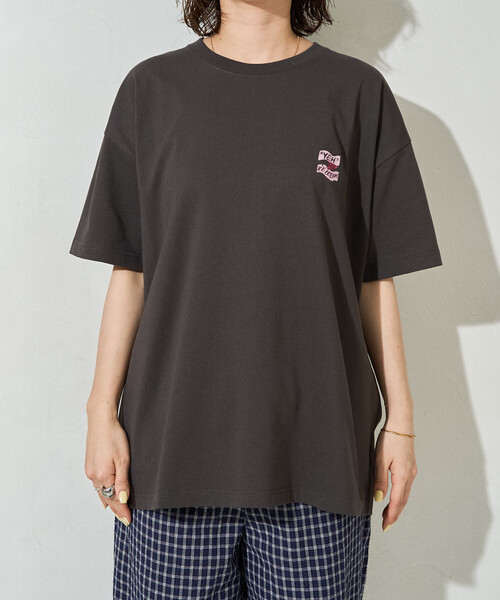 FREAK'S STORE（フリークスストア）の「限定展開　別注 YEH! Photo バック プリント 半袖 Tシャツ（Tシャツ/カットソー・レディース・ライトグレー/オフホワイト/ブラック・ﾌﾘ-）」の20枚目の写真