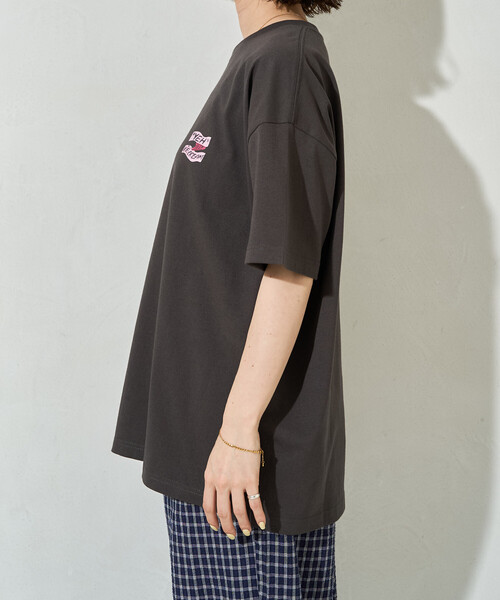 FREAK'S STORE（フリークスストア）の「限定展開　別注 YEH! Photo バック プリント 半袖 Tシャツ（Tシャツ/カットソー・レディース・ライトグレー/オフホワイト/ブラック・ﾌﾘ-）」の21枚目の写真