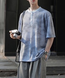 Ressaca（レサーカ）の「オーバーサイズヘンリーネックTシャツ（Tシャツ/カットソー）」