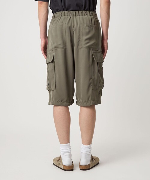 A DAY IN THE LIFE UNITED ARROWS(アデイインザライフユナイテッドアローズ)の「ドレープツイル カーゴ ショーツ<A DAY IN THE LIFE>(その他パンツ・メンズ・ブラック/オリーブ・M/L)」の11枚目の写真