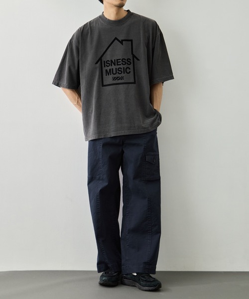 PUBLIC TOKYO(パブリックトウキョウ)の「【PUBLIC TOKYO 】コットンサージベイカーパンツ(カーゴパンツ・メンズ・ネイビー/カーキ・2/1)」の17枚目の写真