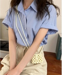 シンプル半袖シャツ