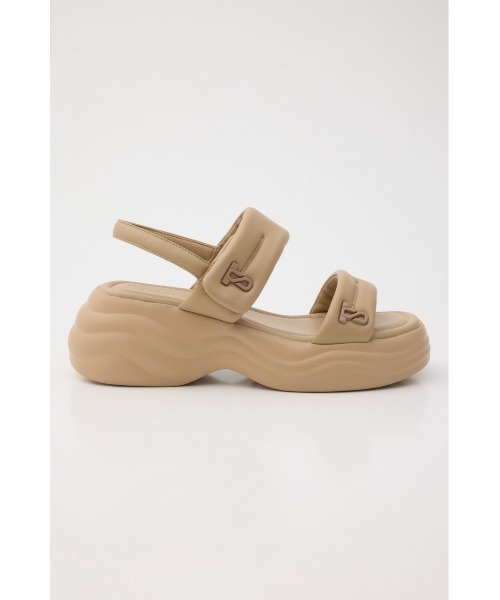 STACCATO(スタッカート)の「ミンネパッファーサンダル(サンダル・レディース・ベージュ/ブラック・22.5cm/23cm/23.5cm/24cm/24.5cm)」の10枚目の写真