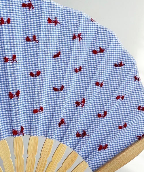 TIMELESS COMFORT（タイムレスコンフォート）の「RICCA（リッカ）ナビー扇子（扇子/うちわ・レディース・ブルー/ブラック・ONE SIZE）」の5枚目の写真
