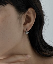 【ORLEAN】ダブルドロップデザインピアス