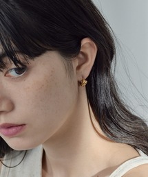 【ORLEAN】ダブルドロップデザインピアス