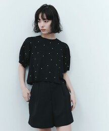 EMMEL REFINES | ＜EMMEL REFINES＞EM ハートシシュウ コクーンスリーブ Tブラウス(シャツ/ブラウス)