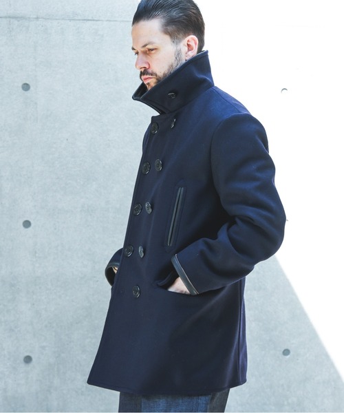 MR.OLIVE(ミスターオリーブ)の「CLASSIC WOOL MELTON / IRONCLAD PEA COAT /M263132(ピーコート・メンズ・ネイビー・LARGE/MEDIUM/SMALL)」の3枚目の写真