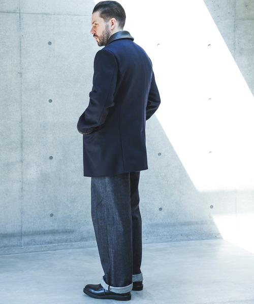 MR.OLIVE(ミスターオリーブ)の「CLASSIC WOOL MELTON / IRONCLAD PEA COAT /M263132(ピーコート・メンズ・ネイビー・LARGE/MEDIUM/SMALL)」の10枚目の写真