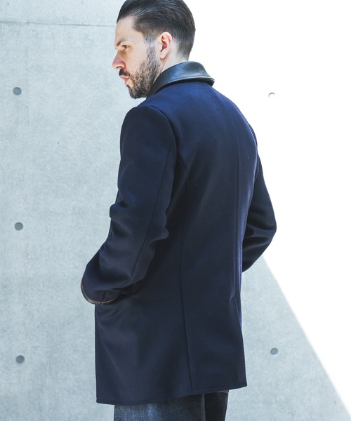 MR.OLIVE(ミスターオリーブ)の「CLASSIC WOOL MELTON / IRONCLAD PEA COAT /M263132(ピーコート・メンズ・ネイビー・LARGE/MEDIUM/SMALL)」の11枚目の写真
