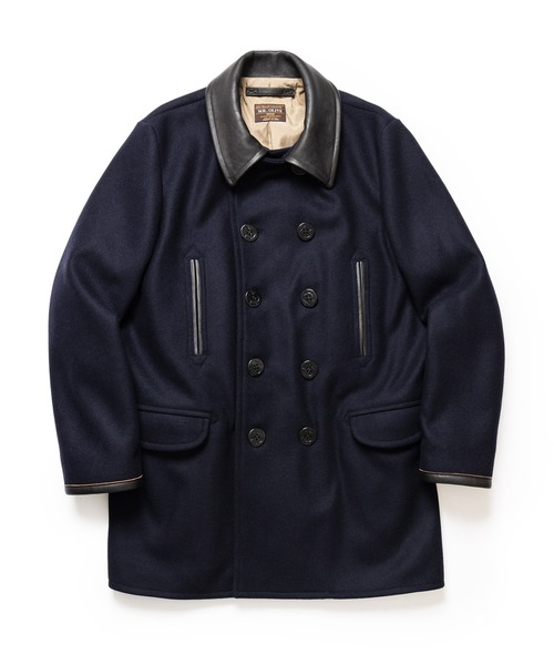 MR.OLIVE(ミスターオリーブ)の「CLASSIC WOOL MELTON / IRONCLAD PEA COAT /M263132(ピーコート・メンズ・ネイビー・LARGE/MEDIUM/SMALL)」の12枚目の写真