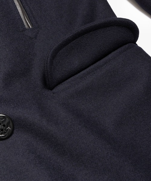MR.OLIVE(ミスターオリーブ)の「CLASSIC WOOL MELTON / IRONCLAD PEA COAT /M263132(ピーコート・メンズ・ネイビー・LARGE/MEDIUM/SMALL)」の15枚目の写真