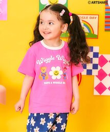 WIGGLE WIGGLE（ウィグルウィグル）の「WIGGLE WIGGLE 4柄Tシャツ（Tシャツ/カットソー）」