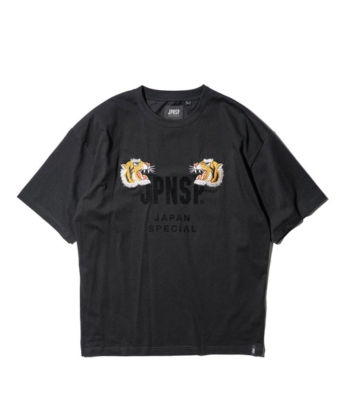 TAION(タイオン)の「TAION / タイオン TIGER EMB SS TEE <JAPAN SPECIAL> (TS01JS-PR01A)(Tシャツ/カットソー・メンズ・ブラック/ホワイト・MEDIUM/LARGE/X-LARGE)」の14枚目の写真