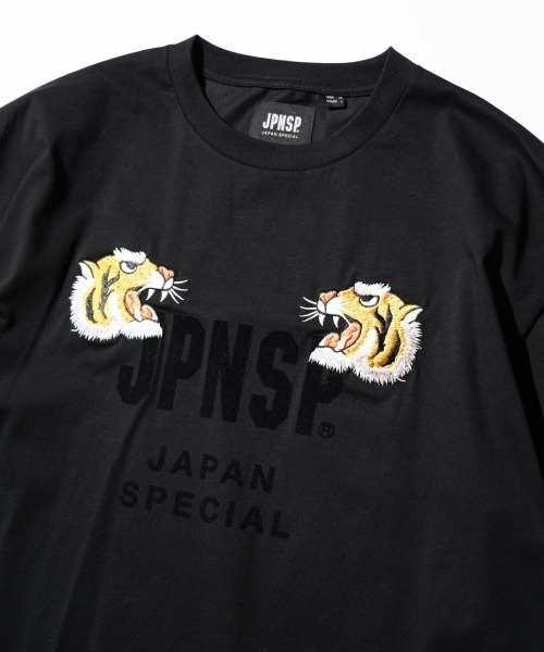 TAION(タイオン)の「TAION / タイオン TIGER EMB SS TEE <JAPAN SPECIAL> (TS01JS-PR01A)(Tシャツ/カットソー・メンズ・ブラック/ホワイト・MEDIUM/LARGE/X-LARGE)」の16枚目の写真